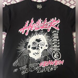 Black Graphic Hellstar tee